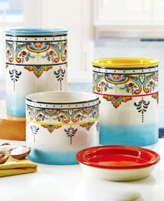 Zanzibar Kitchen Storage Jars, Set of 3