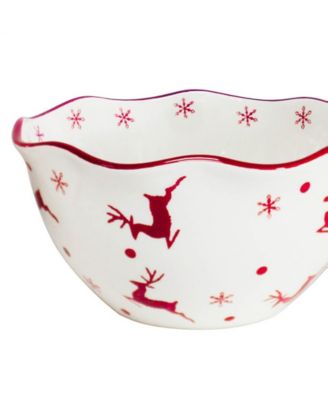 Winterfest Holiday 3-Piece Candy Bowl Set