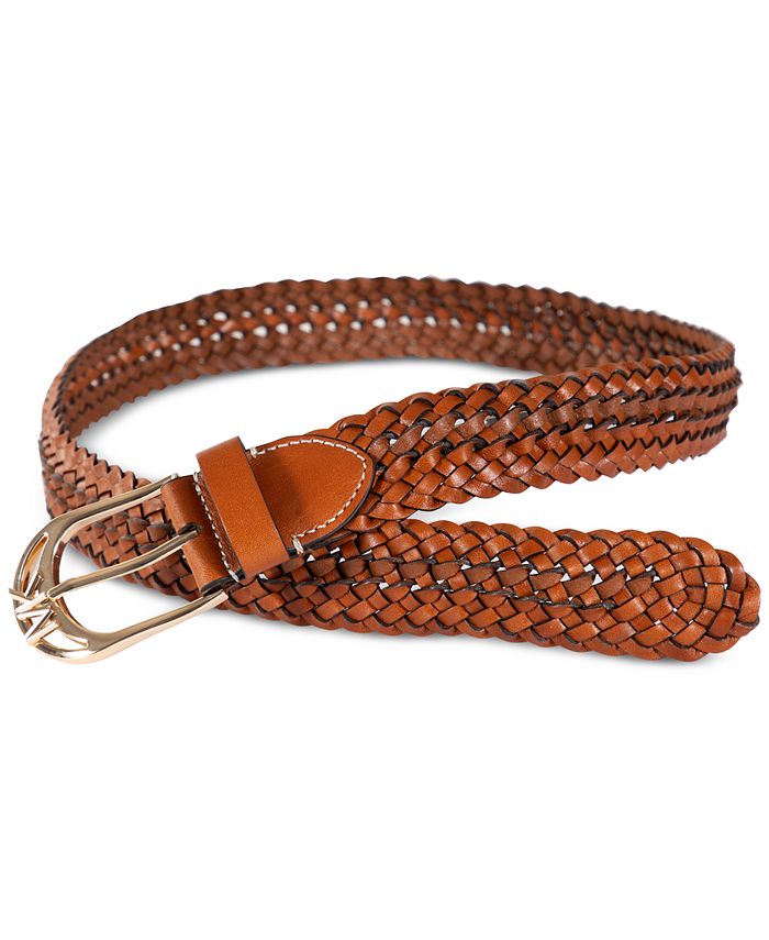 Michael Kors Women's Braided Leather Belt Macy's