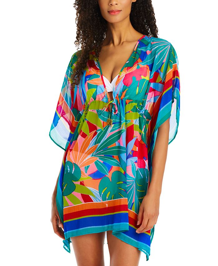 Macys womens beach cover ups sales