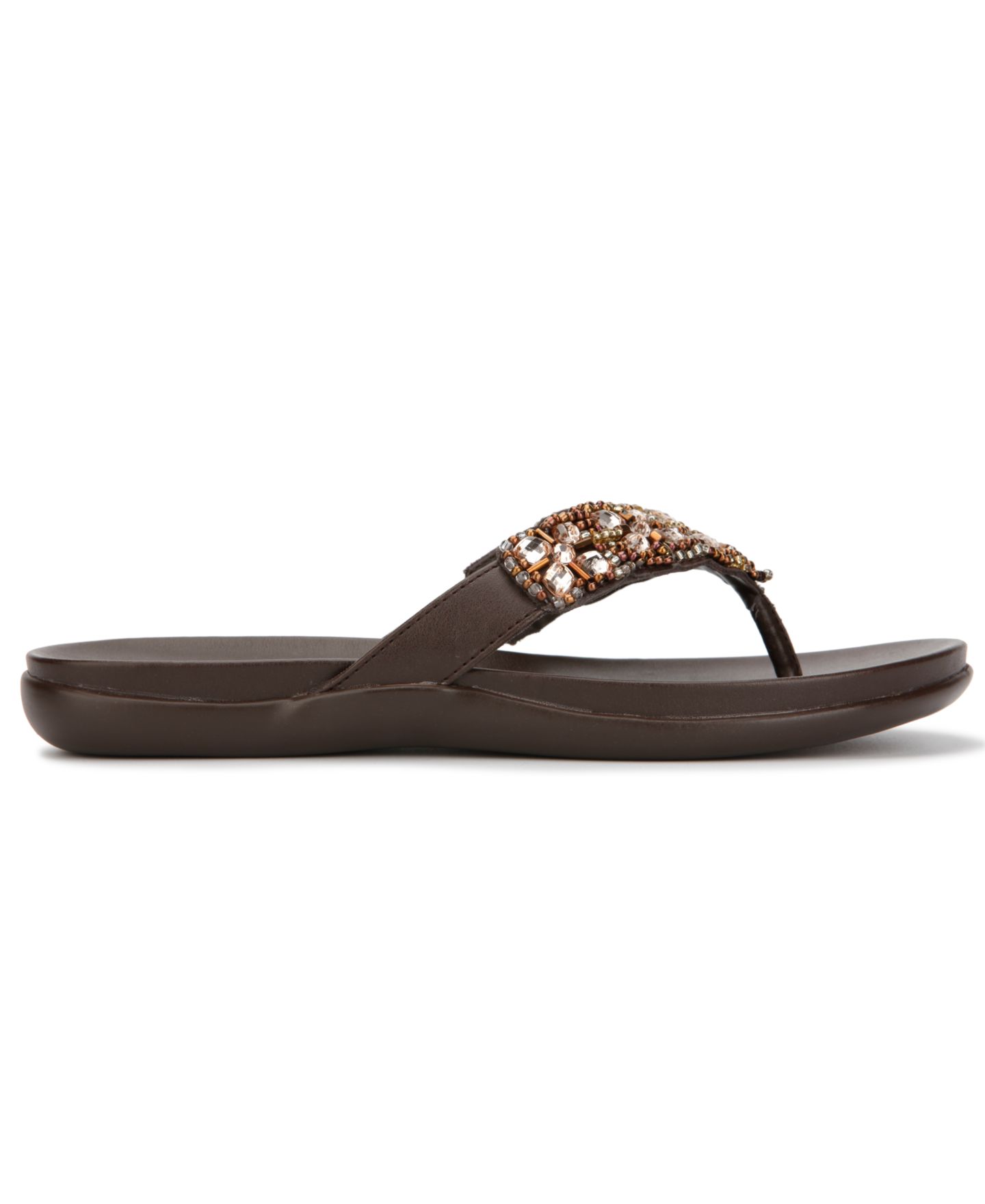 Женские сандалии Kenneth Cole Reaction Glamathon Flat, цвет: Коричневый — фото 2