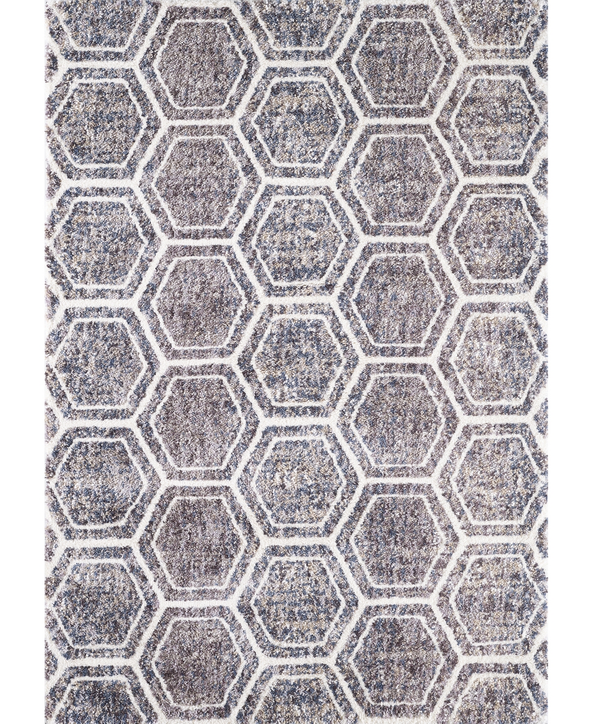 Kas Bungalow 2303 5'3in x 7'7in Area Rug - Gray, Teal