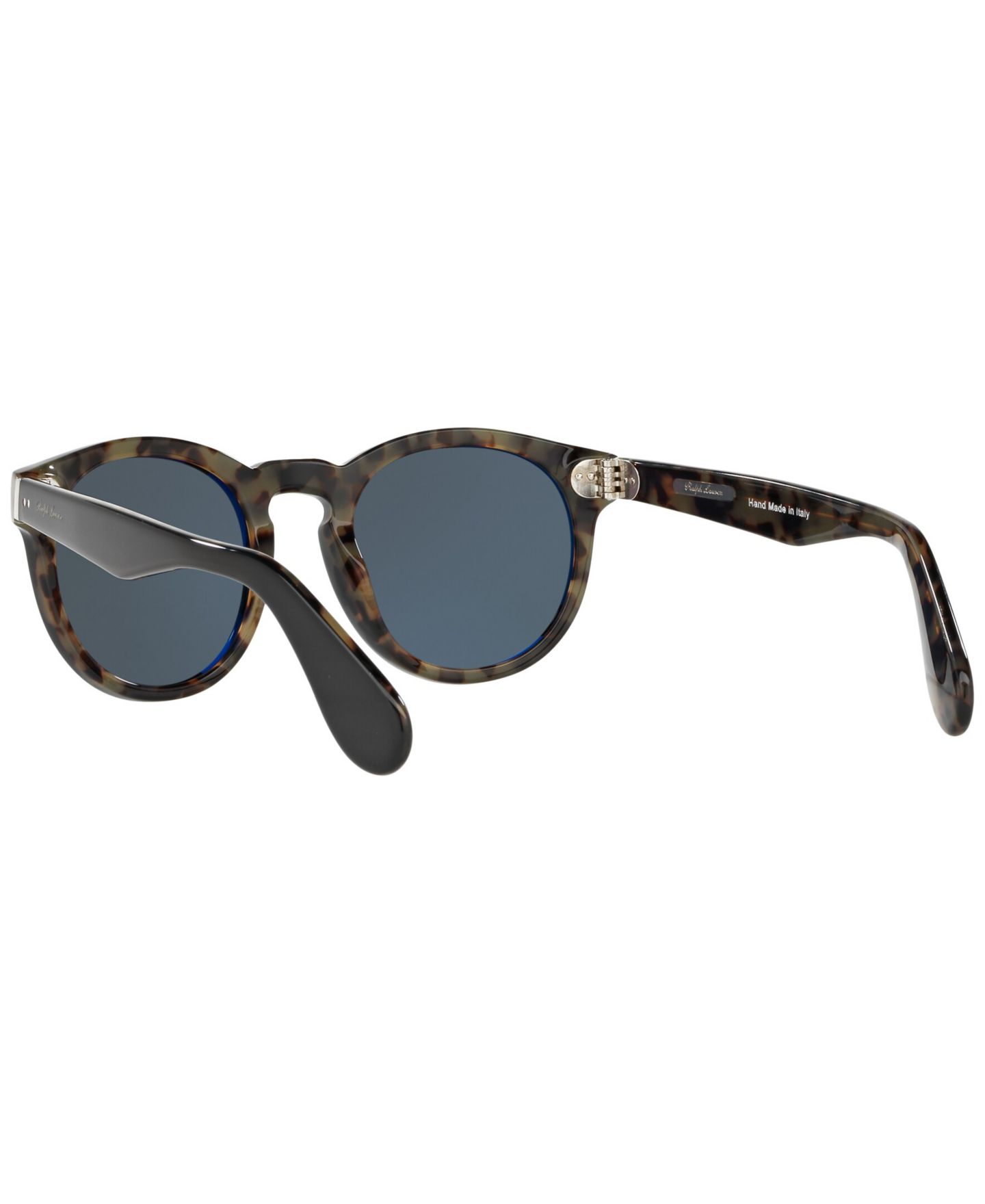 Женские солнцезащитные очки Ralph Lauren RL8146P49-X 49, цвет: Блестящий чёрный гавана — фото 3