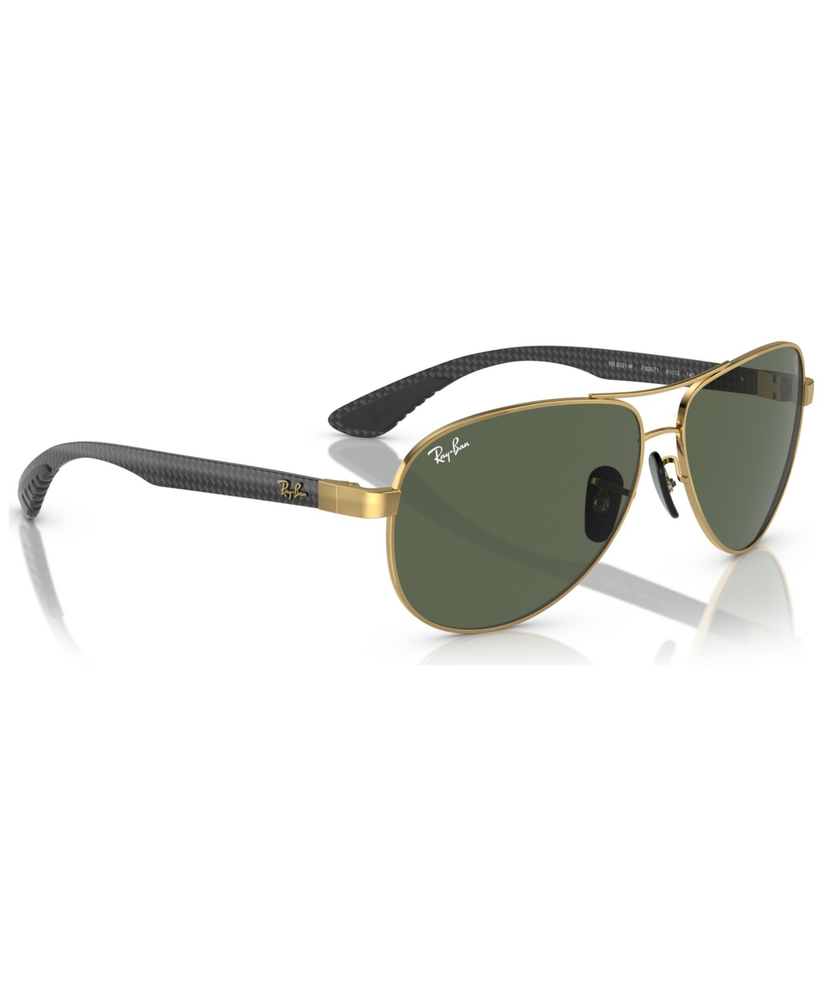 Shop Ray Ban Men's Sunglasses, Rb8331m Scuderia Ferrari Collection In Gold-tone