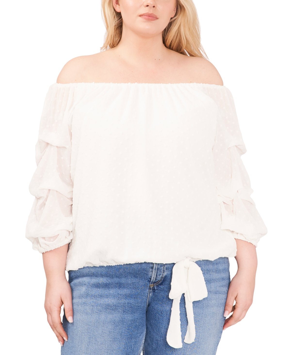 Vince camuto bubble sleeve sweater 2025
