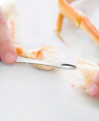 Set of 8 Stainless Steel and Silicone Picks