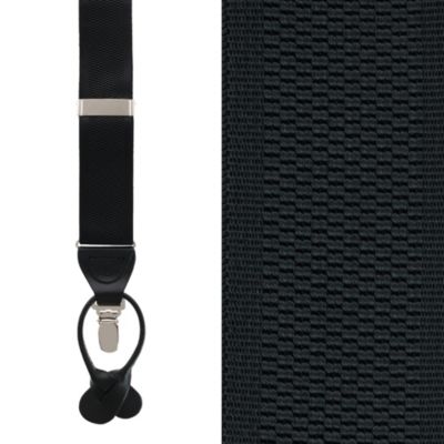 Men's Classic Solid Color 38mm Convertible Suspenders