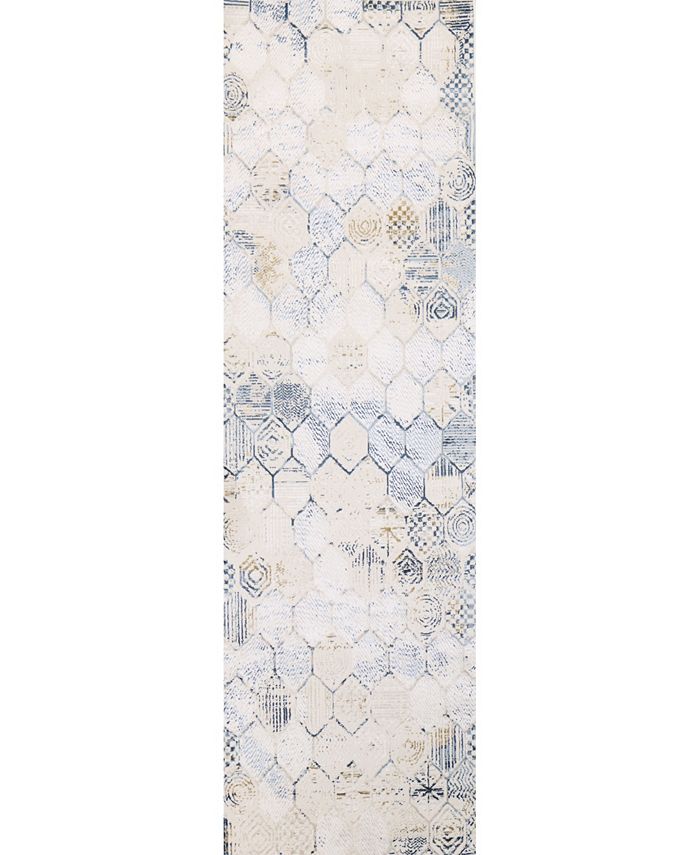 BB Rugs Hudson HUD306 2'6" x 8' Runner Area Rug Macy's