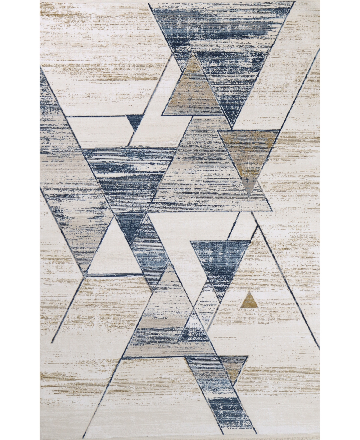 Bb Rugs Hudson HUD309 8'6in x 11'6in Area Rug - Ivory, Blue