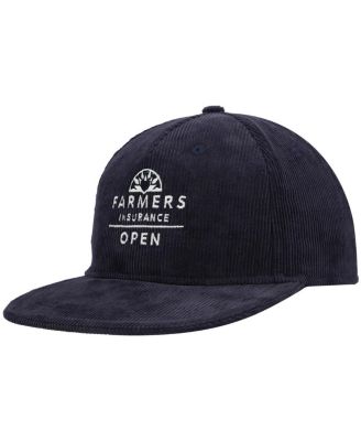 Men's Navy Farmers Insurance Open Moby Snapback Hat
