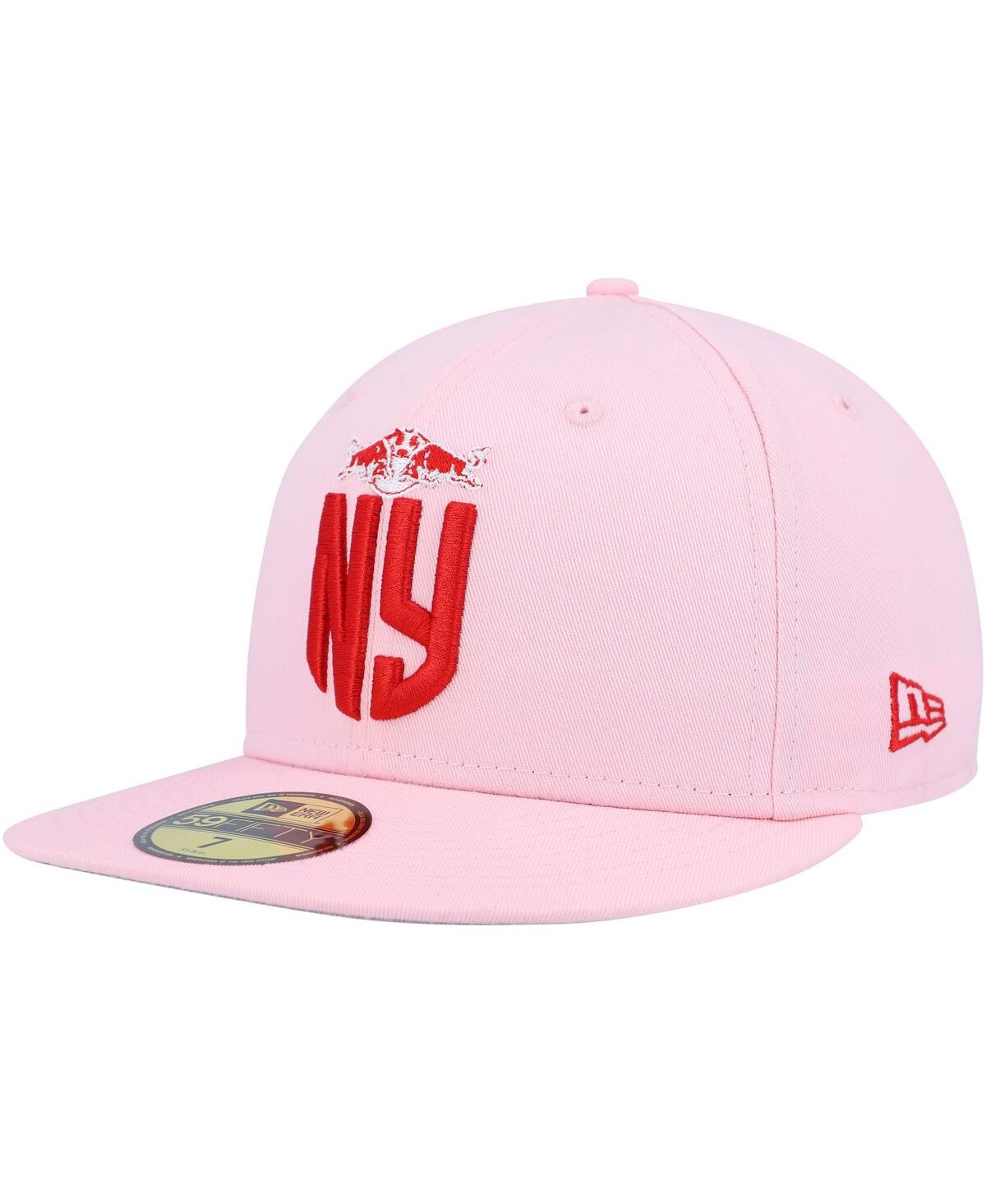 Men's New EraNew York Red Bulls Pastel Pack 59FIFTY Fitted Hat - Pink