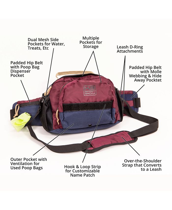 K9 Sport Sack Dog Companion Shoulder/Hip Supply Pack Macy's