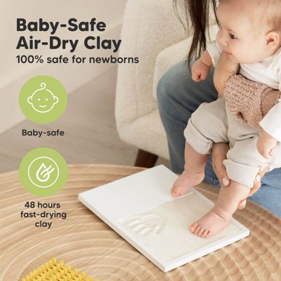 Solo Baby Hand and Footprint Kit, Baby Keepsake Picture Frames, Baby Handprint Kit, Newborn Baby Girl, Boy Gifts