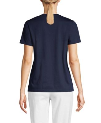 Women's Relaxed Supima Cotton V-Neck T-Shirt