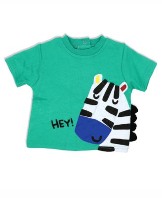 Baby Boys Zebra T Shirt, Shorts and Bib, 3 Piece Set
