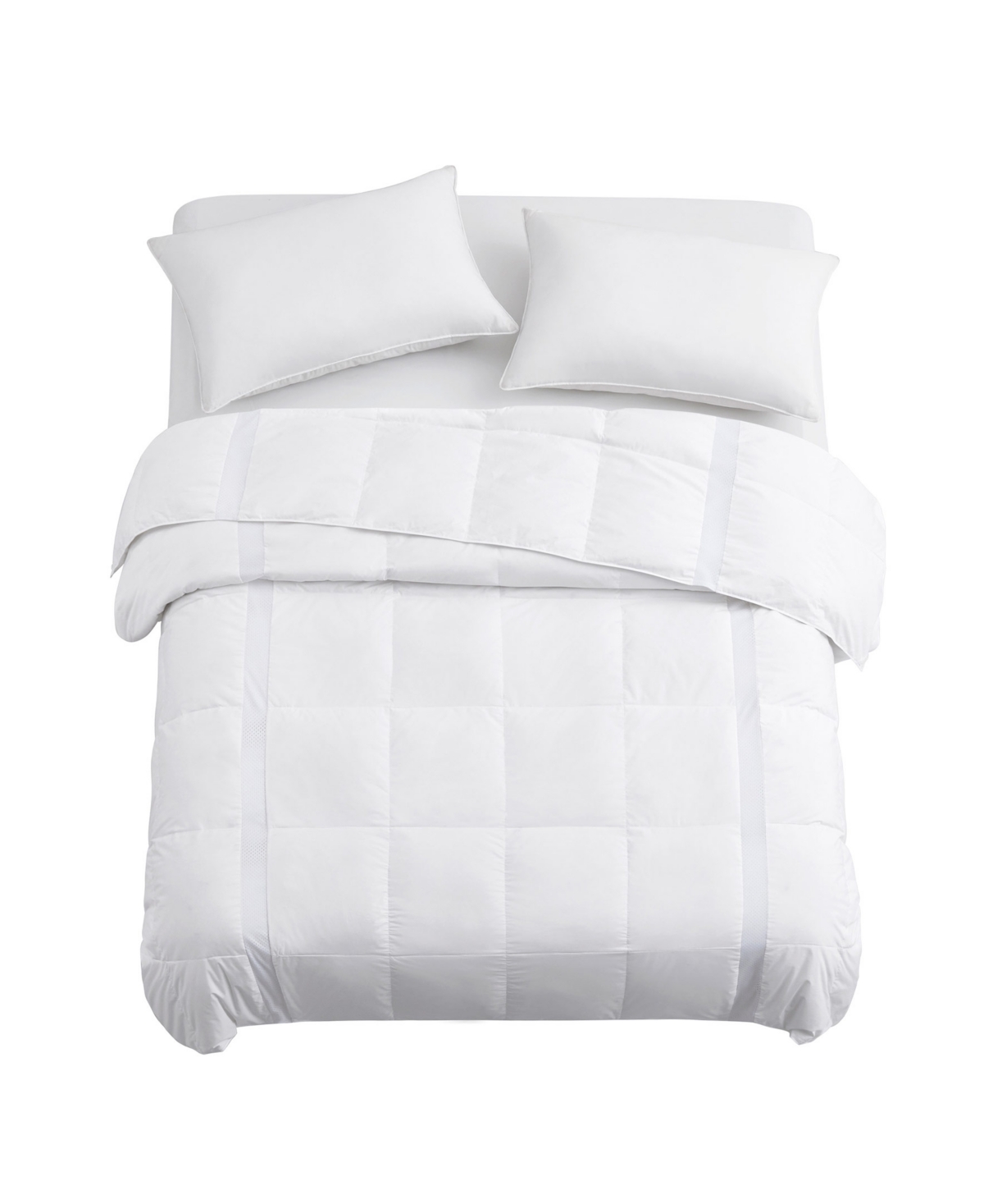 Unikome Ultra Lightweight Cooling Blanket White Down Comforter, Twin