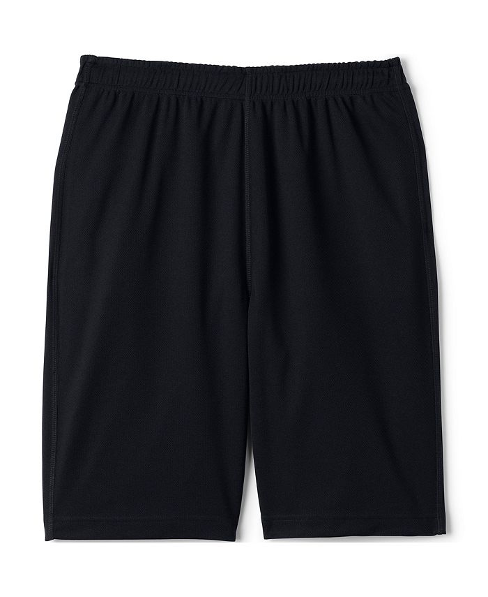 Lands' End Men's School Uniform Mesh Gym Shorts - Macy's