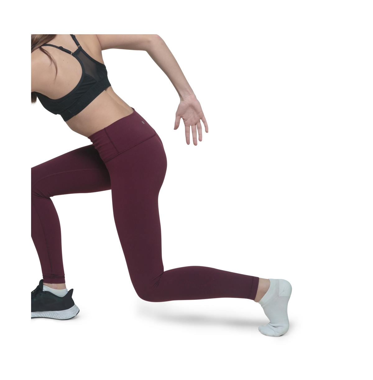 Apolla Performance Women's The Amp: No-Show Padded Compression Arch & Ankle Support Socks