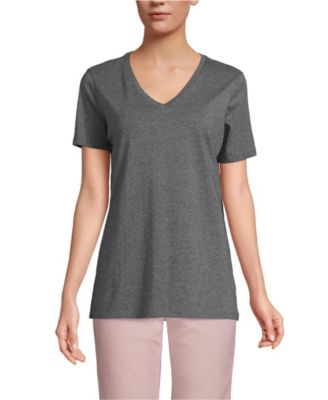 Women's Relaxed Supima Cotton V-Neck T-Shirt