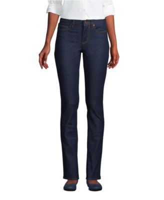 Women's Tall Recover Mid Rise Straight Leg Blue Jeans