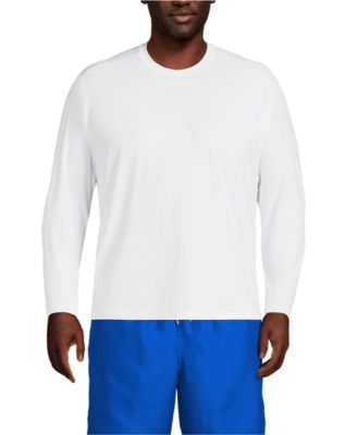 Big & Tall SunShade UPF 50 Long Sleeve Swim Tee Rash Guard