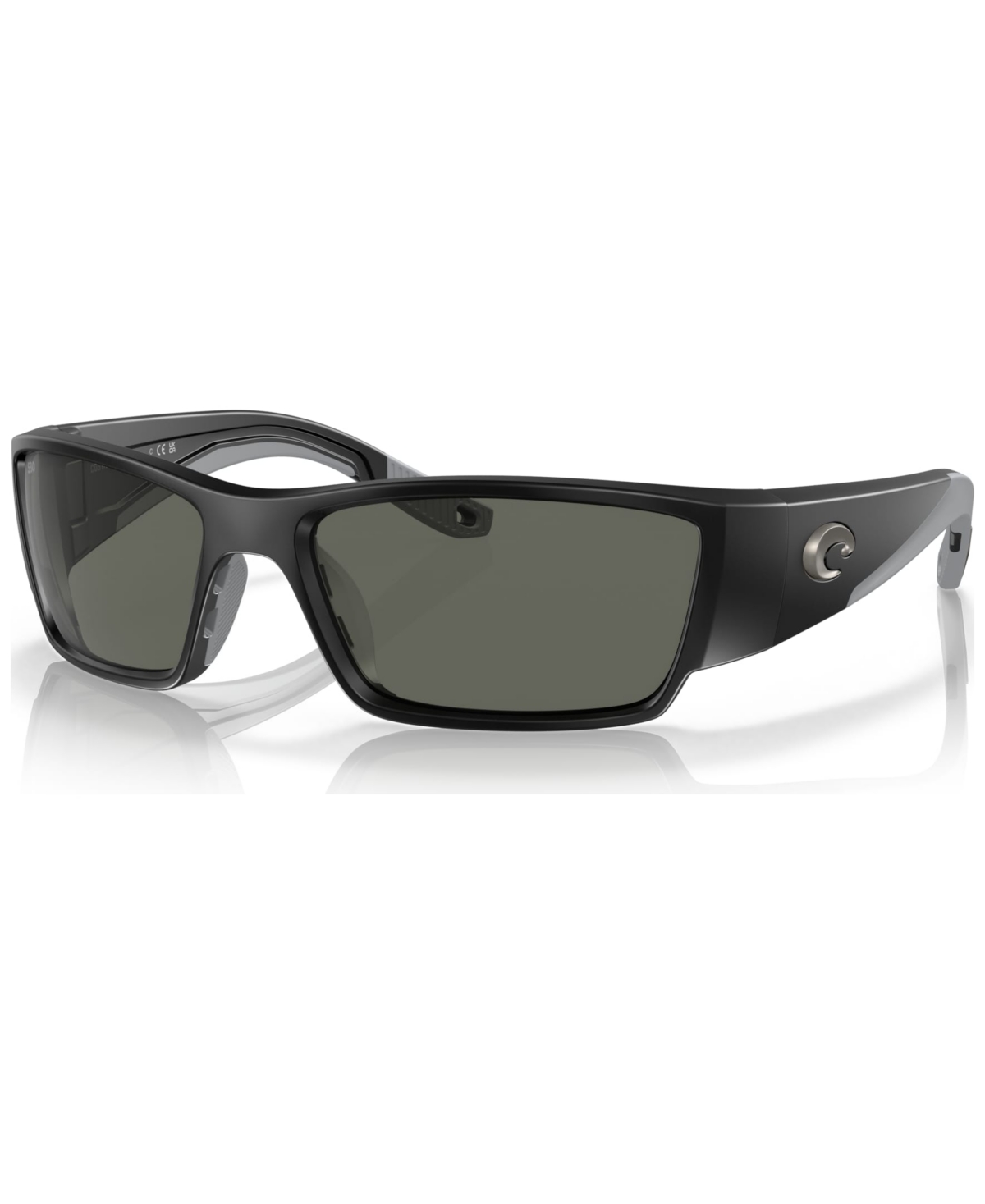 Costa Del Mar Men's Polarized Sunglasses, Corbina Pro In Matte Black