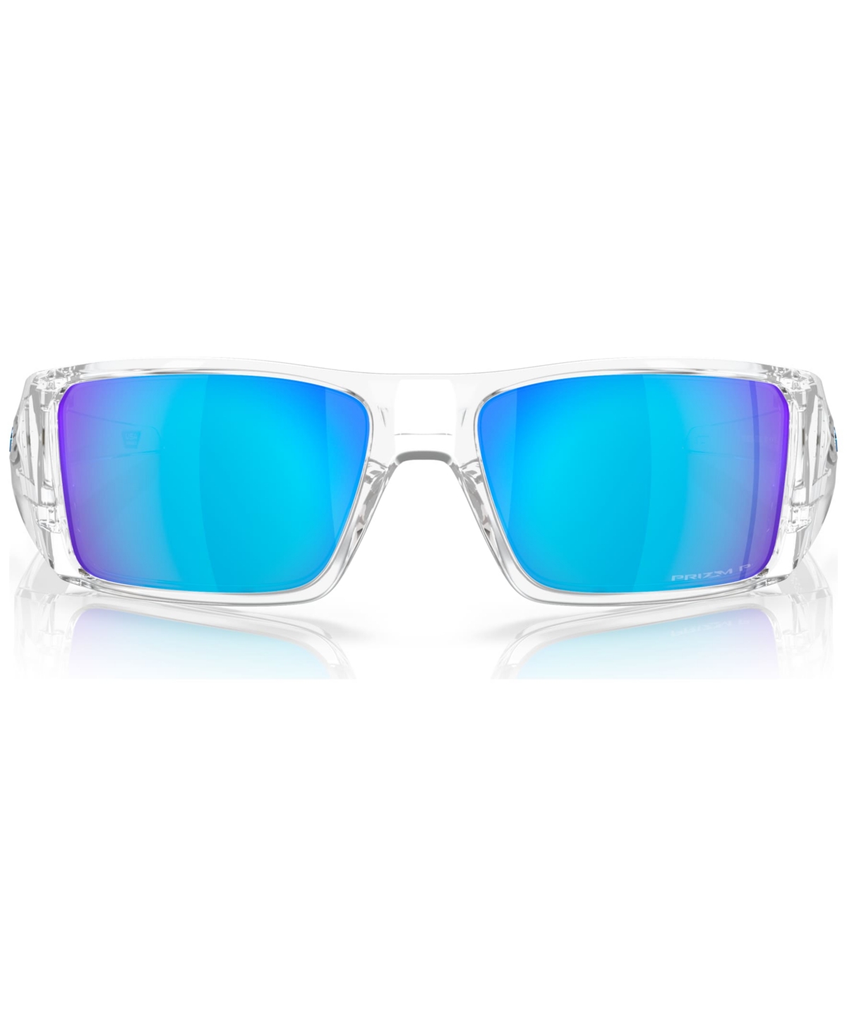 Shop Oakley Men's Polarized Sunglasses, Heliostat In Clear