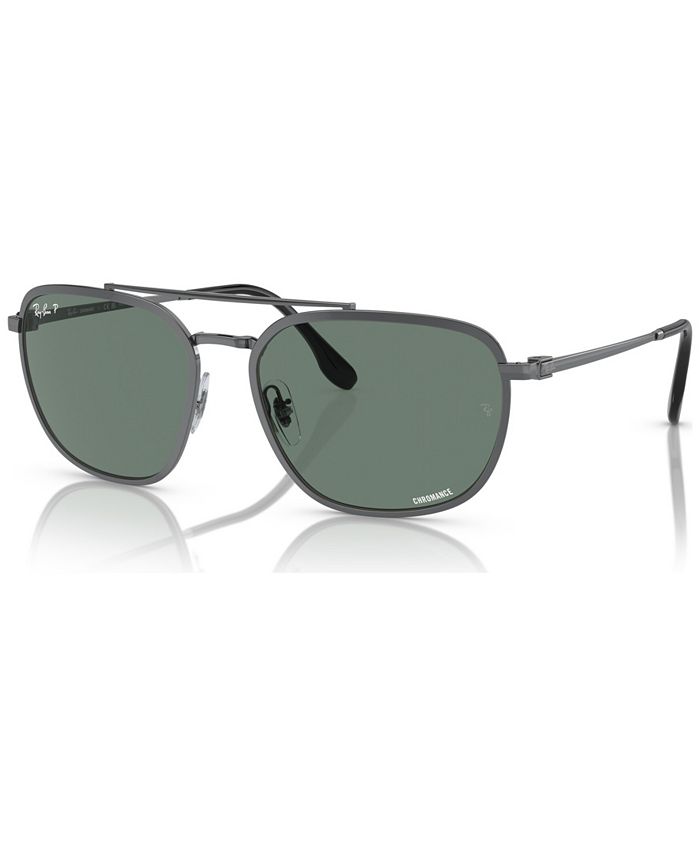 RayBan Men's Polarized Sunglasses, RB3708 Chromance Macy's