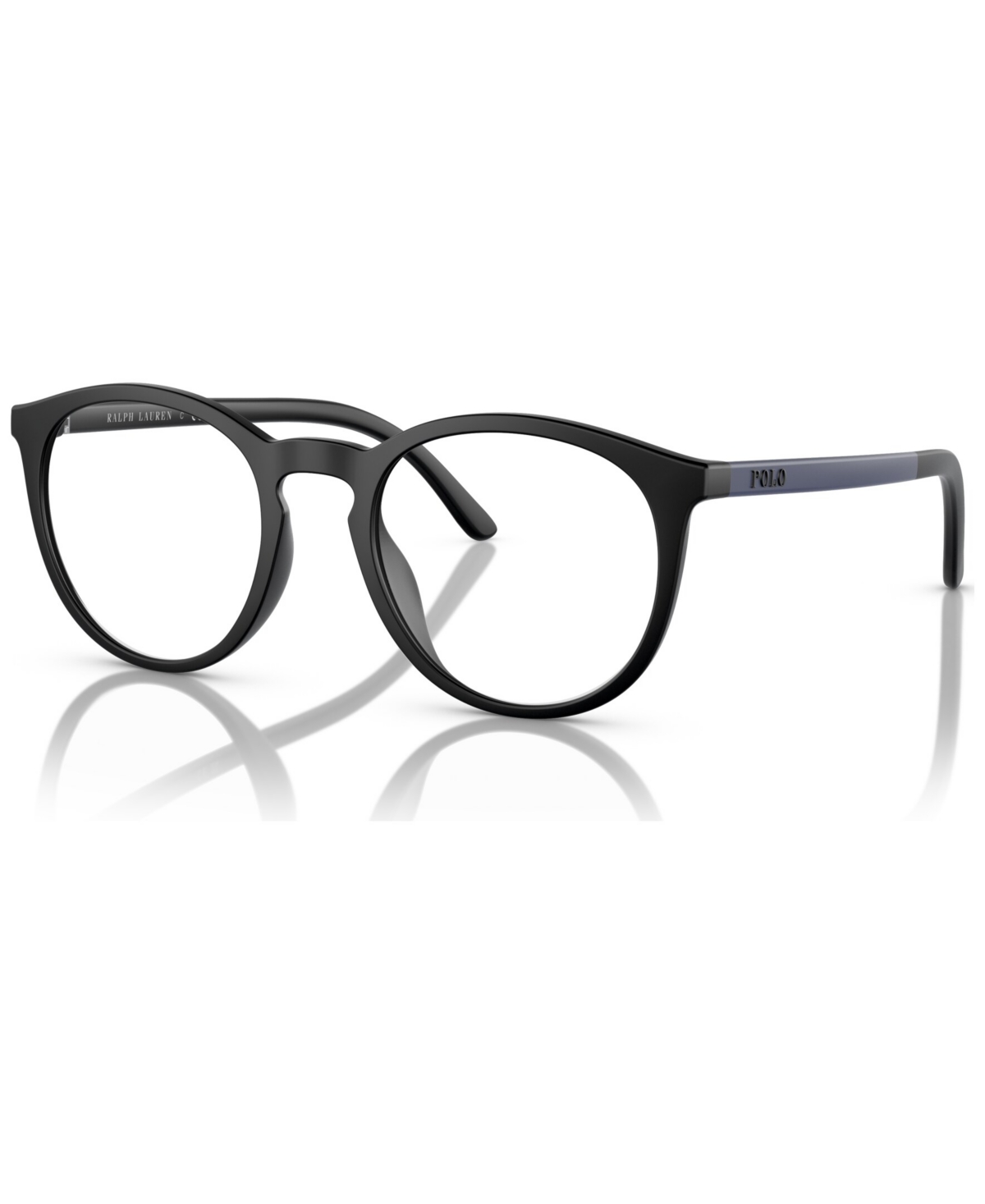 Polo Ralph Lauren Men's Clip-on Sunglasses, Ph4183u In Matte Black,blue