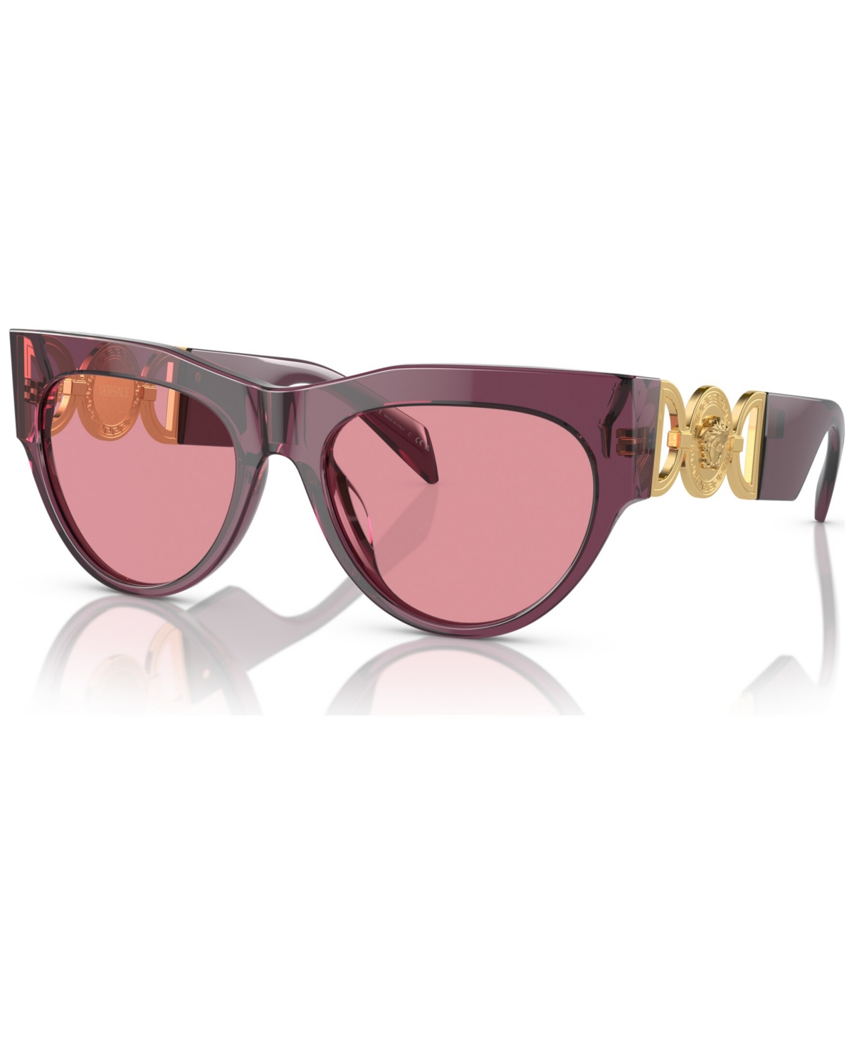 Shop Versace Women's Sunglasses, Ve4440u In Transparent Marc