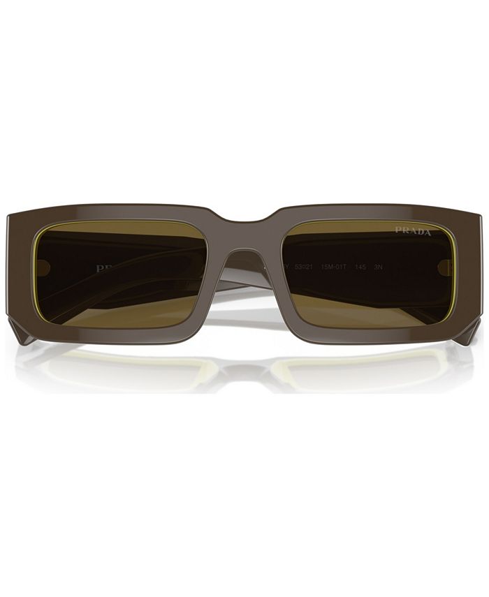 PRADA Men's Sunglasses, PR 06YS 53 Macy's