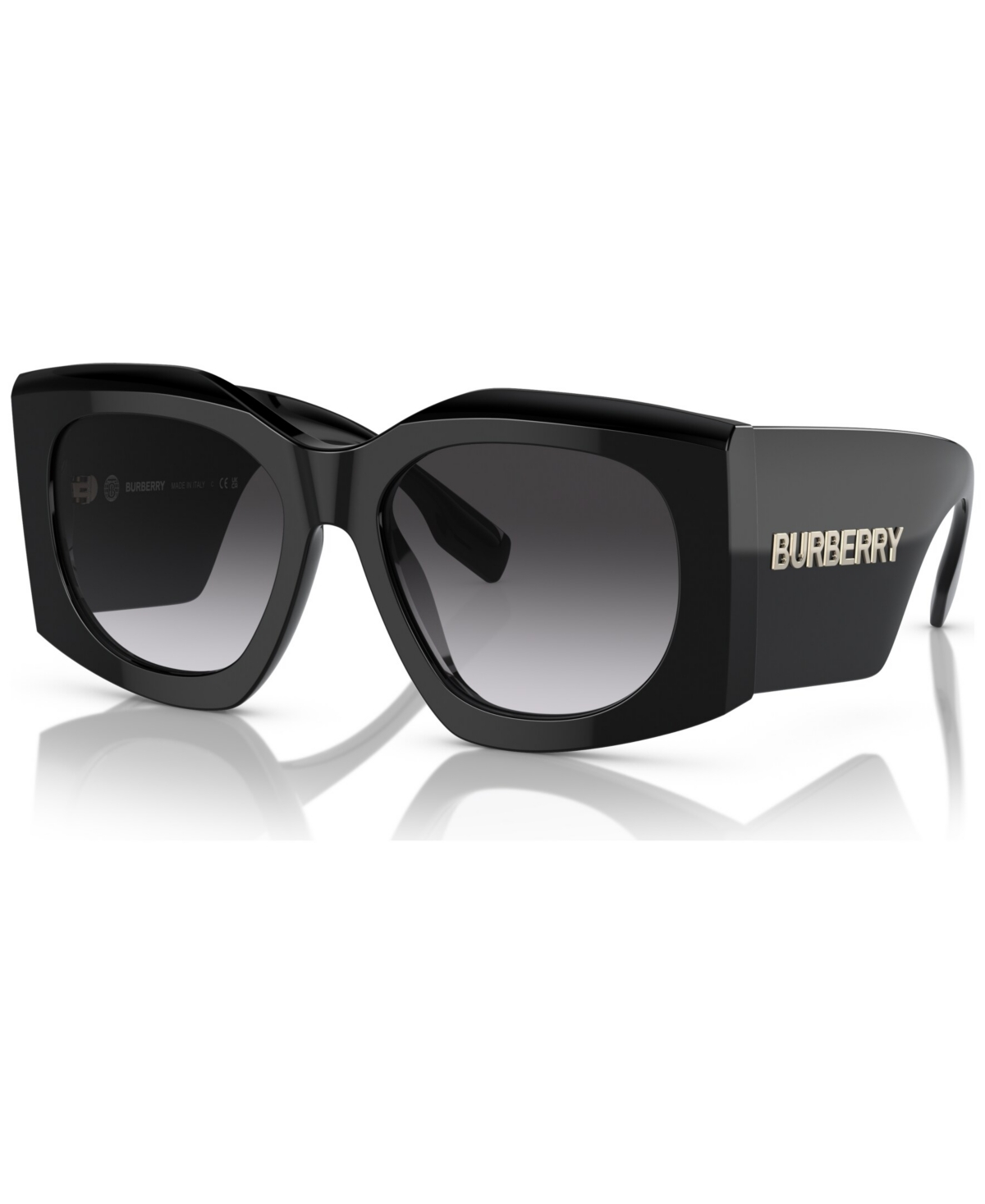 Shop Burberry Women's Sunglasses, Madeline In Black