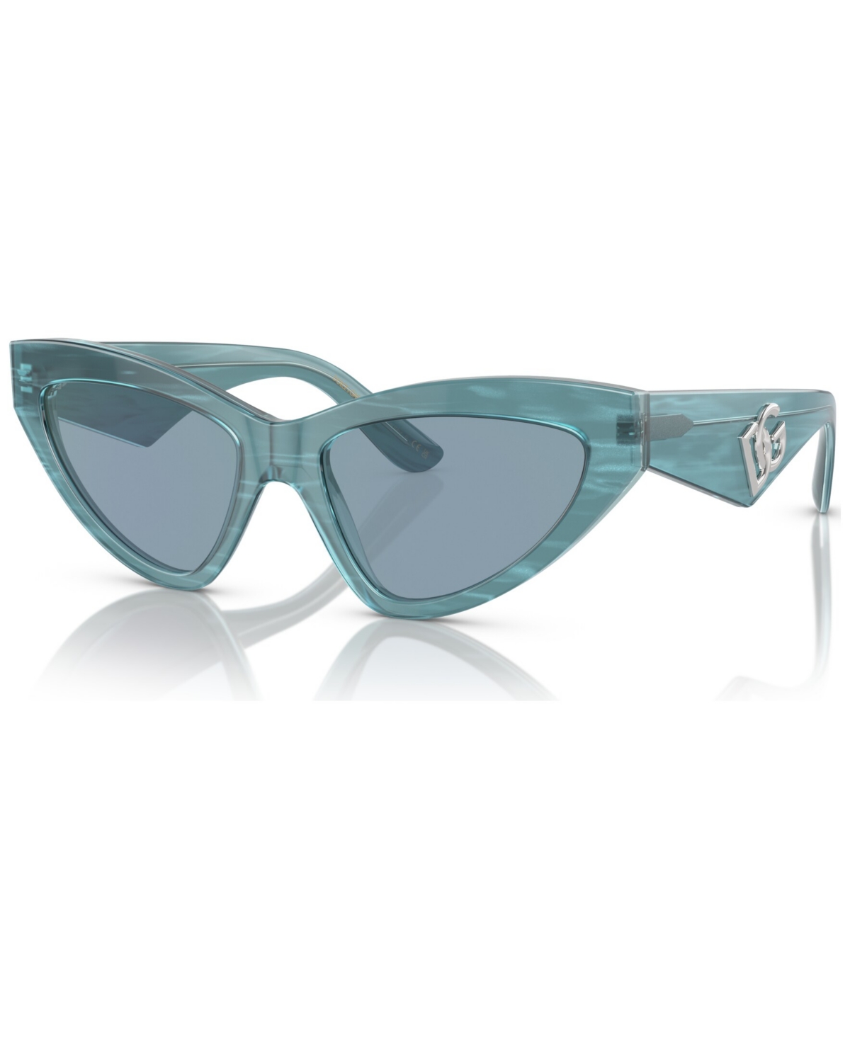 Shop Dolce & Gabbana Women's Sunglasses, Dg4439 In Fleur Azure
