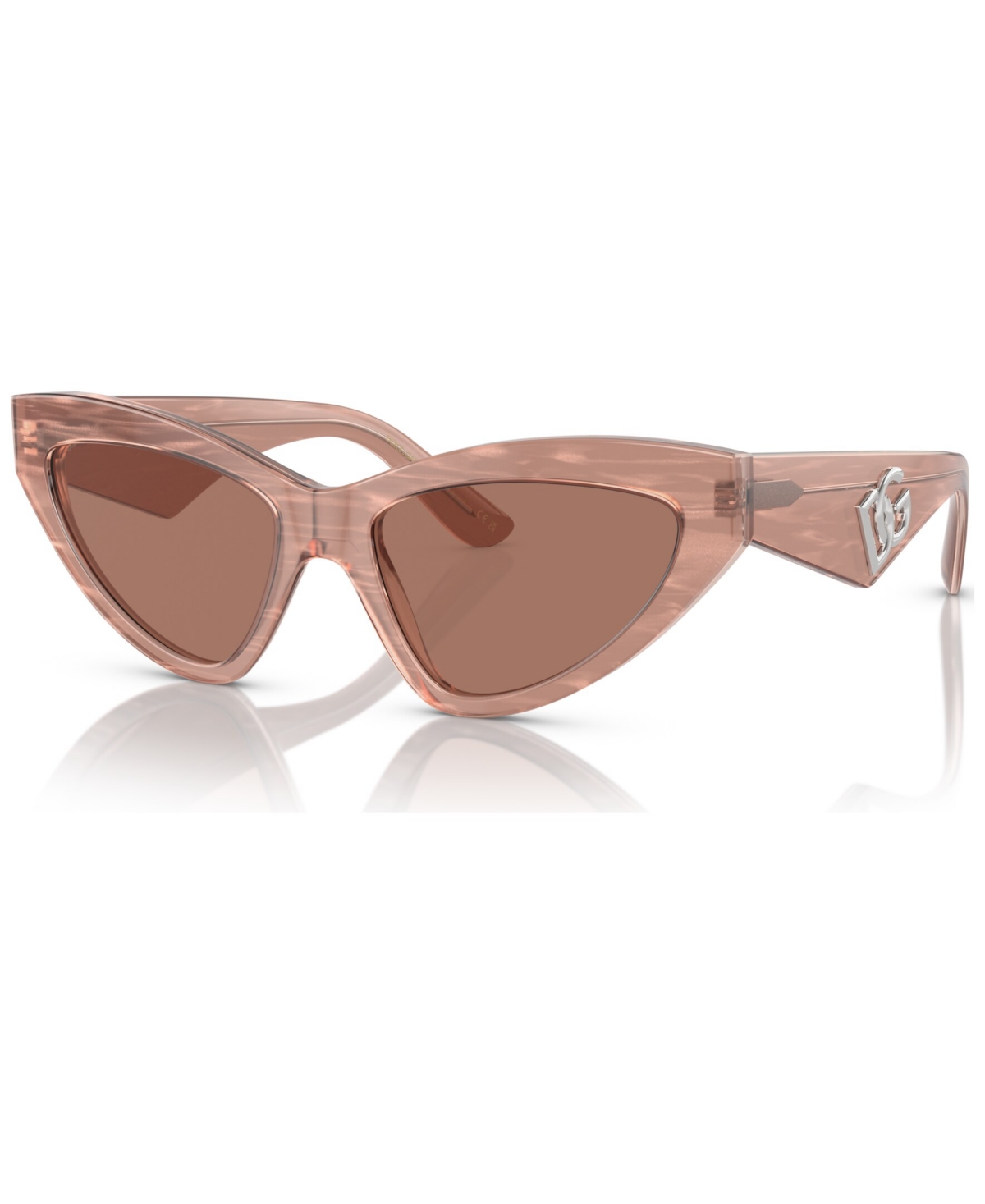 Shop Dolce & Gabbana Women's Sunglasses, Dg4439 In Fleur Caramel