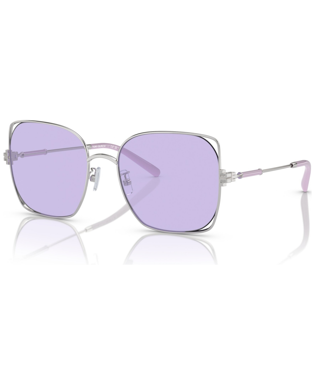 Women's Sunglasses, TY6097 - Silver/Violet Solid
