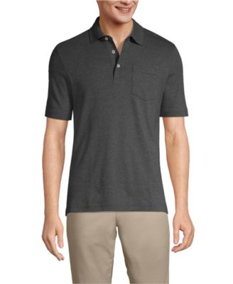 Men's Short Sleeve Cotton Supima Polo Shirt with Pocket