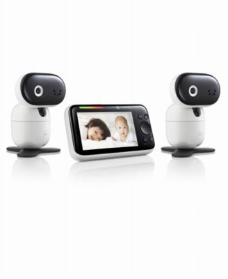 5.0" HD Motorized Video Baby Monitor, 2 Camera Set