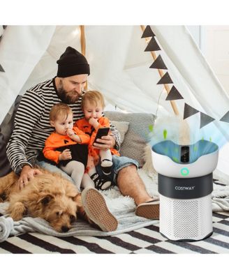 H13 True HEPA Air Purifier with 3-Stage Filtration for Home or Office, Covers Up to 1300 Sq Ft