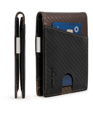 Men's Slim Bifold  Wallet with Money Clip