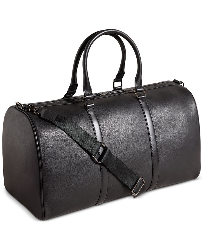 Ted Baker Men's Canvay Textured Leather Handbag - Macy's