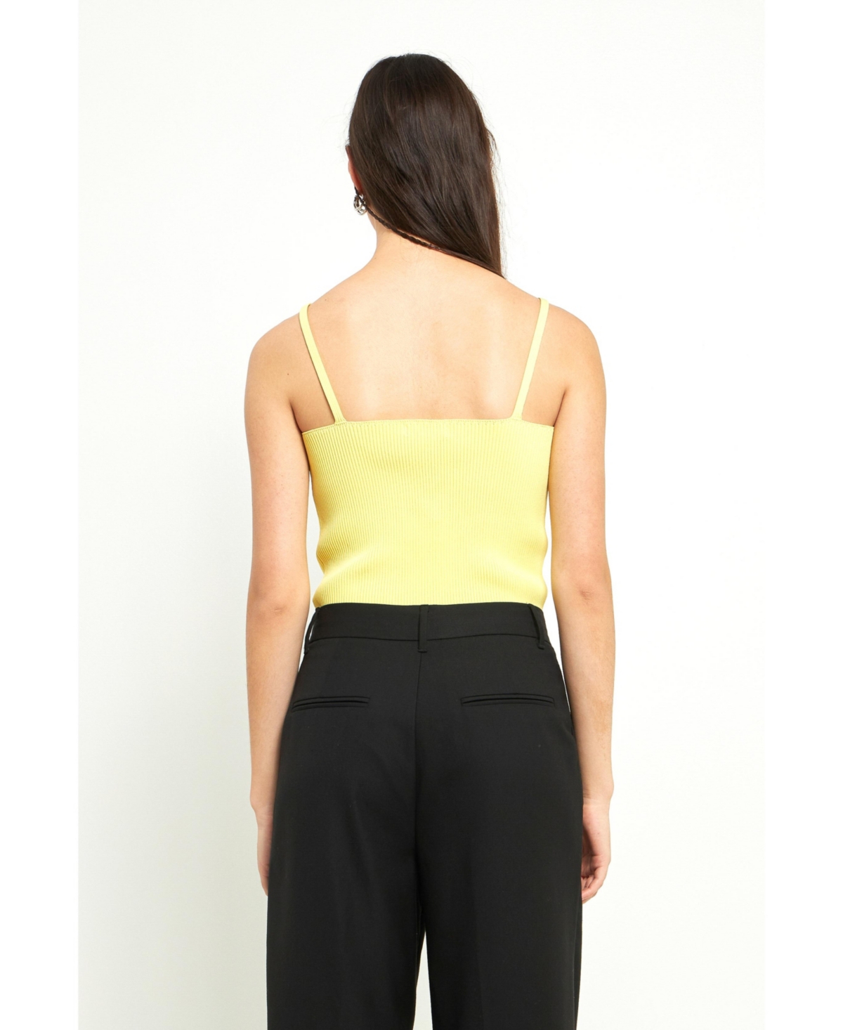 Grey Lab Women's Classic Rib Knit Everyday Tank