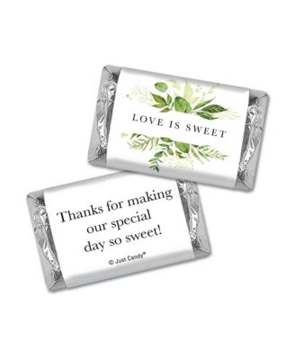 Wedding Candy Hershey's Chocolate Party Favors, 76 Pieces