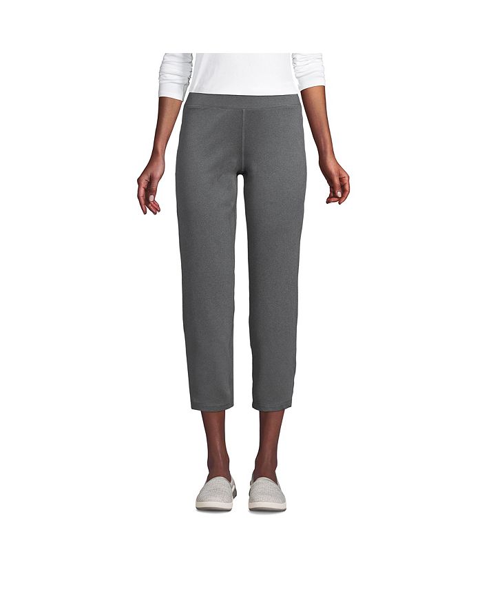 Lands' End Women's Petite Active Crop Yoga Pants & Reviews Pants