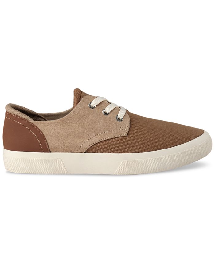 Sun + Stone Men's Kiva Patchwork Lace-Up Sneakers, Created for Macy's ...