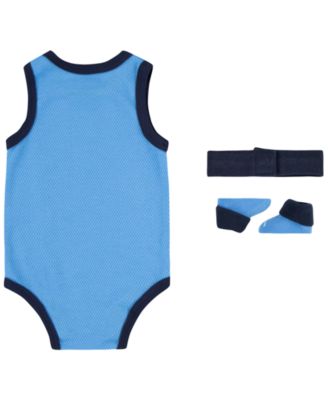 Baby Boys and Baby Girls Mesh Jersey Gift Box, 3 Piece Set