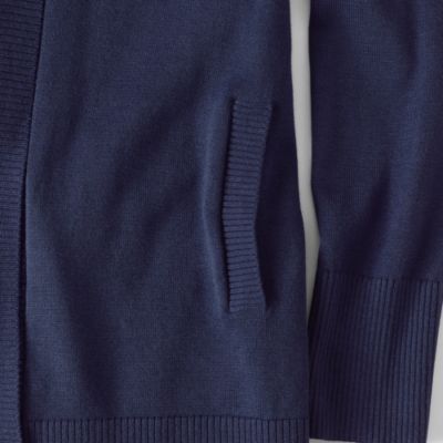 Plus Size Cotton Modal Shawl Collar Cardigan Sweater