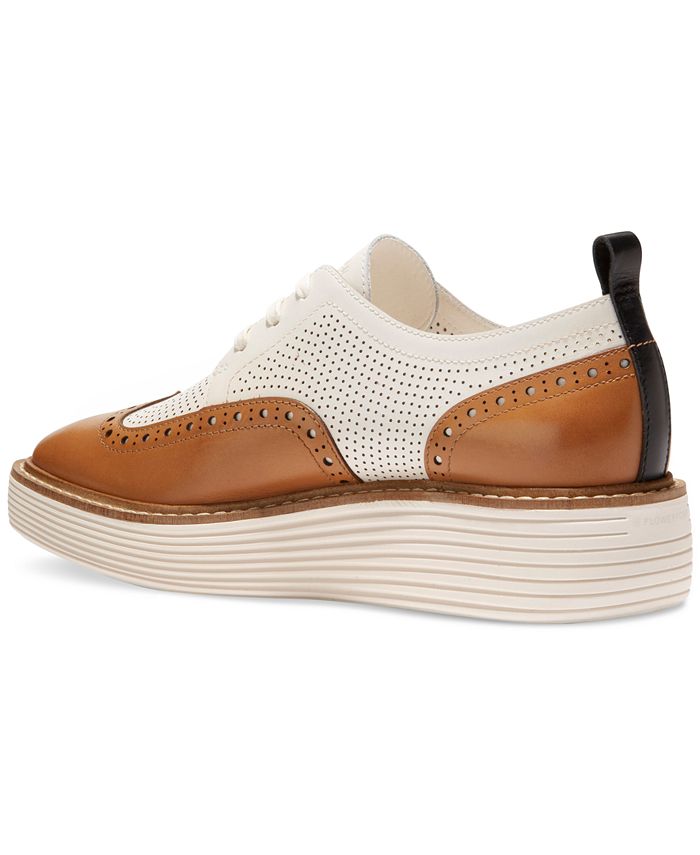 Cole Haan Women's OriginalGrand Wingtip Platform Oxfords Macy's
