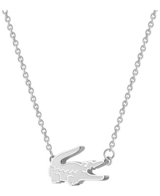 LACOSTE ピアス 2040283 CROCODILE ACCESORY SILVER org.jpg