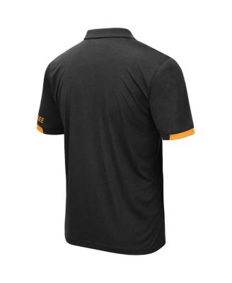Men's Black Tennessee Volunteers Big and Tall Santry Polo Shirt