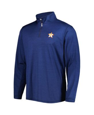 Men's Navy Houston Astros Delray IslandZone Half-Zip Top